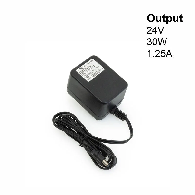 AC-2412A Plug-In Power Supply, 24V 1.25A 30W