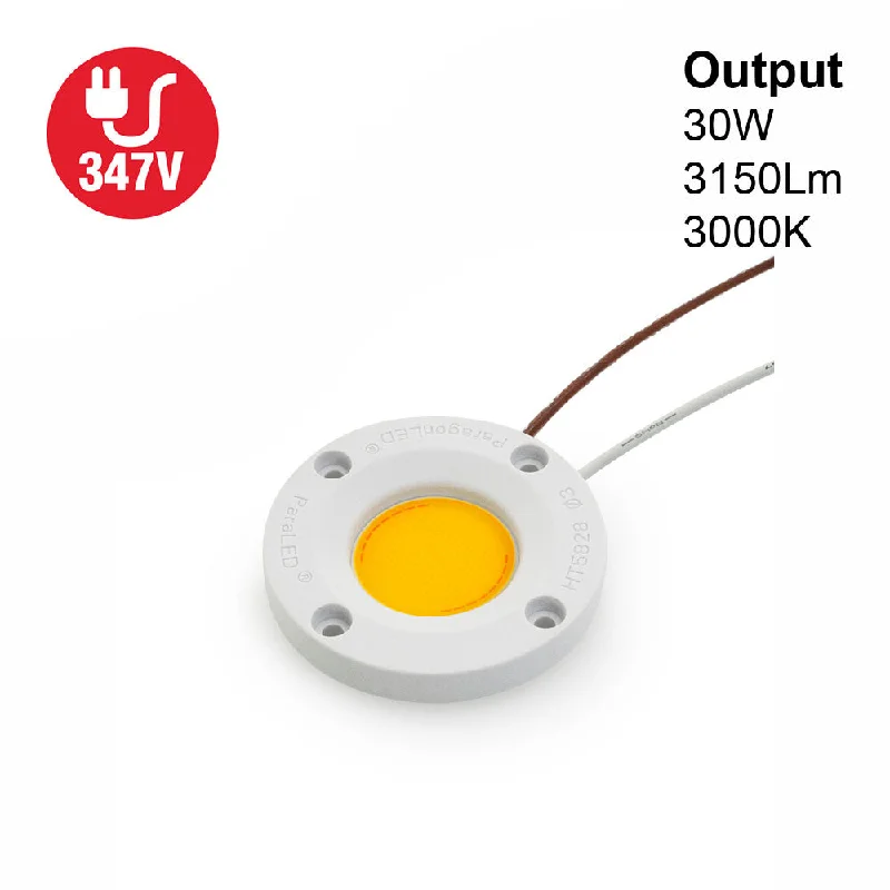 CDAC-136-5028-347-3000K COB Paragon LED Module with HT5828 LED Holder, 347V 30W 3000K(Warm White)