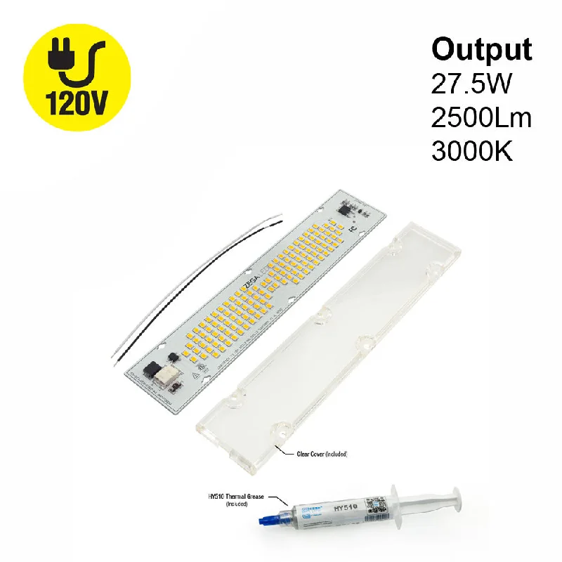 8 inch Linear ZEGA LED Module LHO 04-2500-830-120-S3,120V 2500lm 3000K(Warm White)