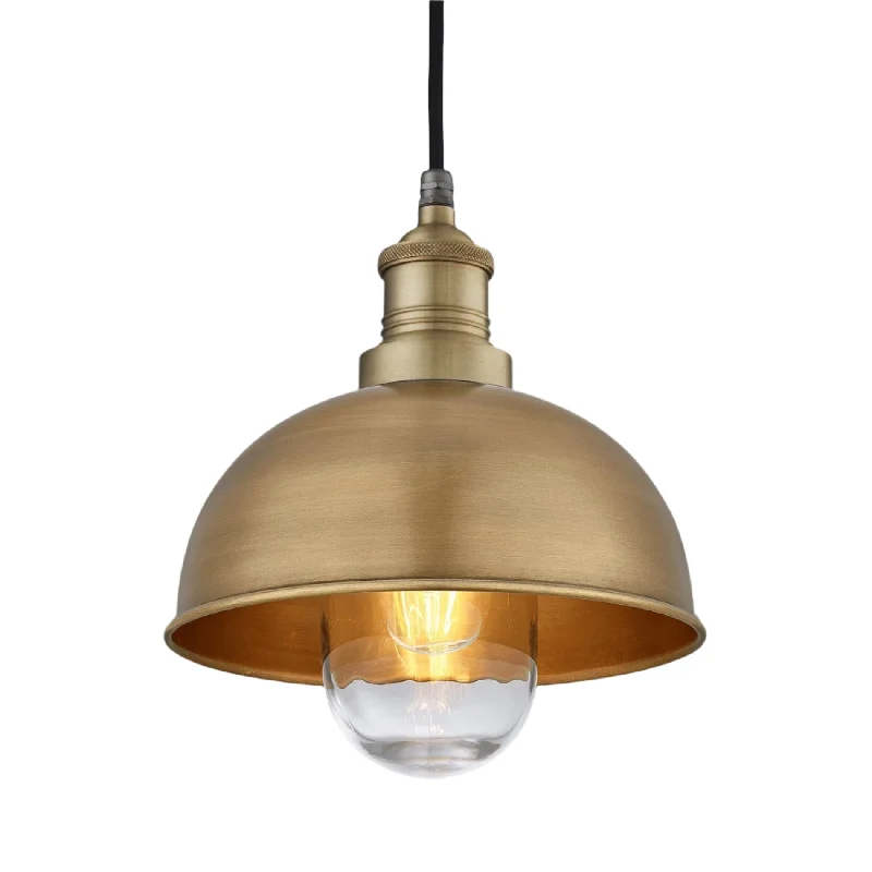 Edison light bulbs for DIY projectsBrooklyn Outdoor & Bathroom Dome Pendant - 8 Inch