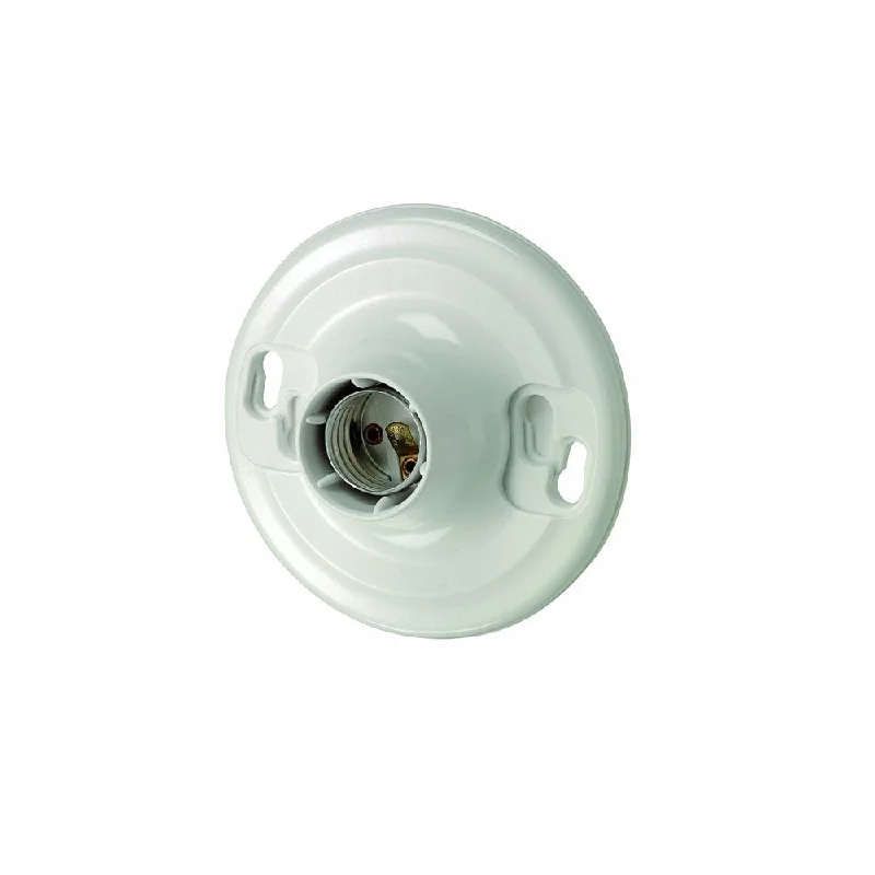 Leviton Keyless Lamp holder, White