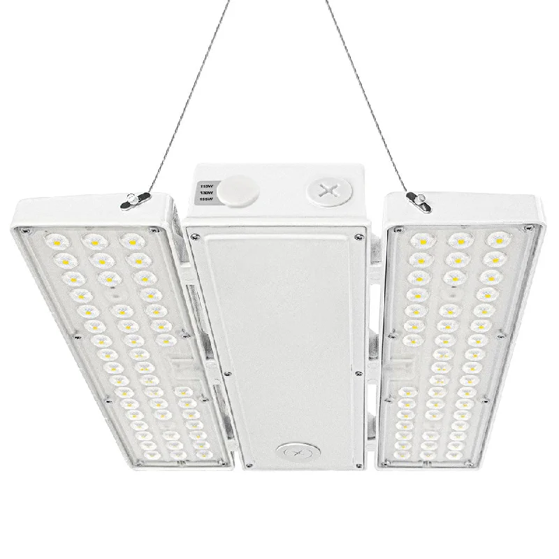 PAVO II LED Bay Light - 155W/130W/115W - 23,250 lumens - 120-277V - 5000K - 400W Metal Halide Equal