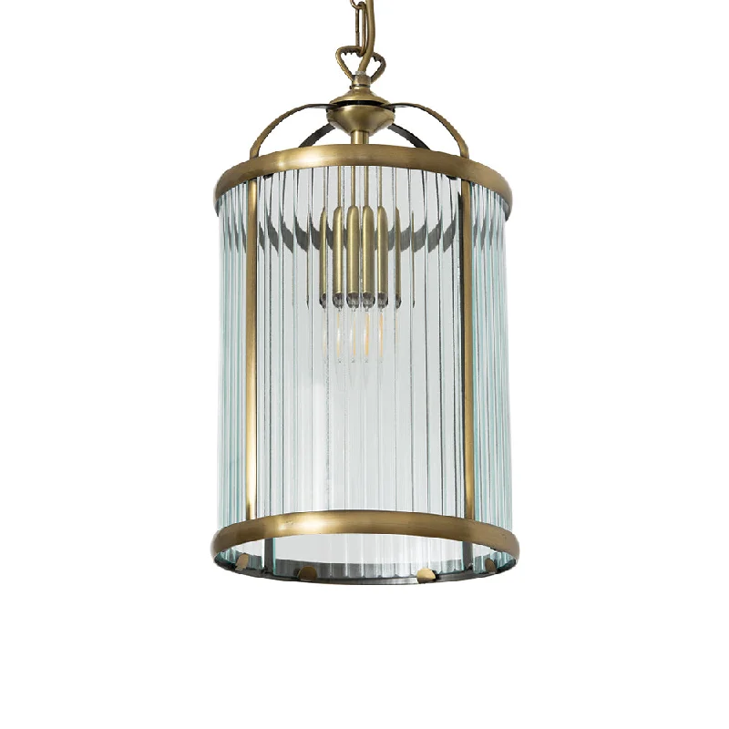 Fern Ribbed 1 Light Pendant