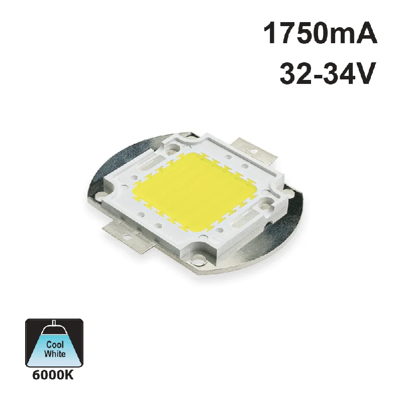 50W High Power LED Chip 6000K (Cool White)