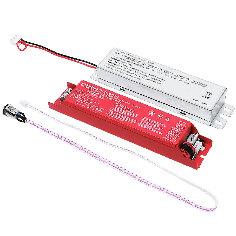 LED Emergency Backup Driver - 30W - Constant Power - 100-277 Vac Input - 156-260Vdc Output