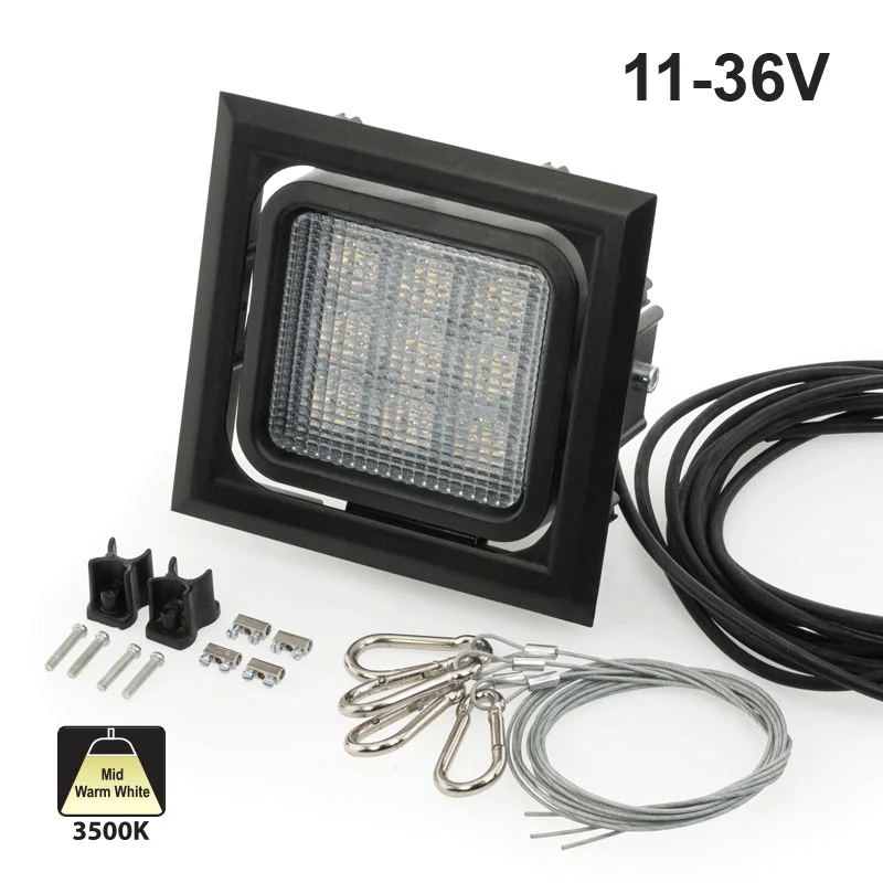 Flood light 11-36V 20W 3500K(Mid-Warm White)