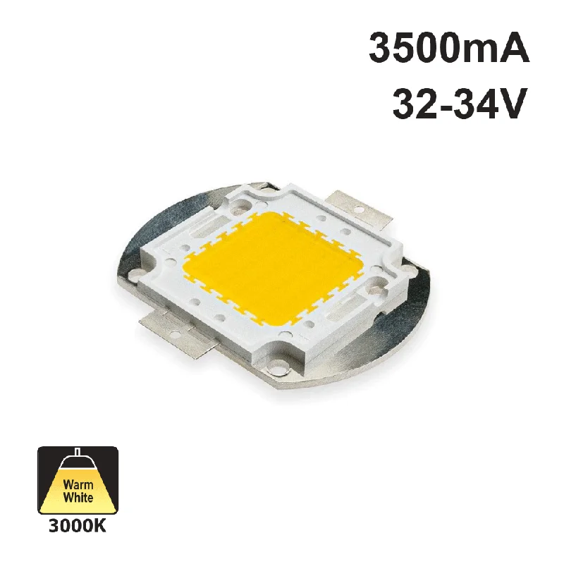 100W High Power LED Chip 3000K (Warm White)