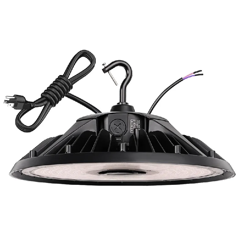 MAX UFO LED High Bay Light - 240W/200W/180W Selectable - 40K/50K Selectable - 36200 Lumens - 120-277V - 1000W Equal