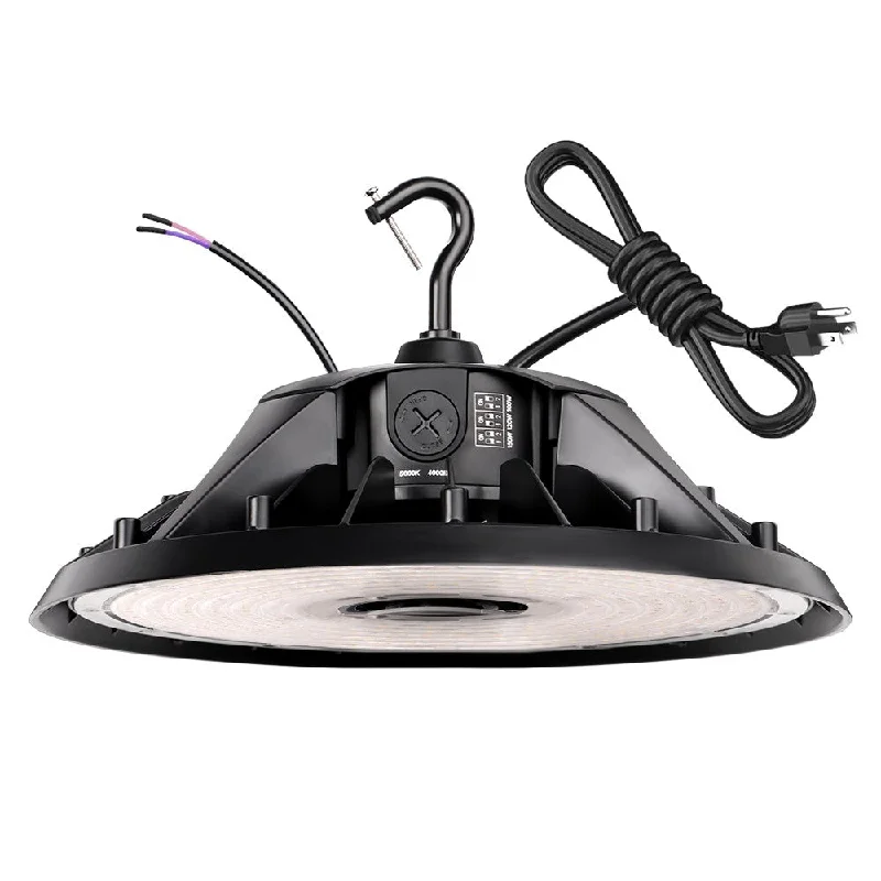 MAX UFO LED Bay Light  - 150W/120W/100W Selectable - 40K/50K Selectable - 23000 Lumens - 120-277V - 400W Equal