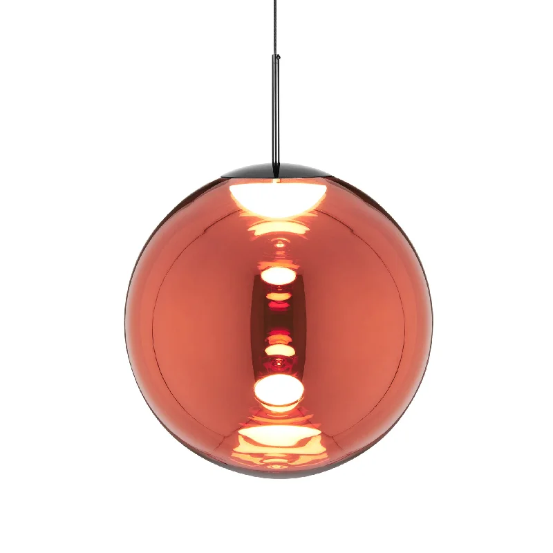 victorian style wall lamps with intricate metalwork for traditional entrywaysGlobe Copper Pendant by Tom Dixon