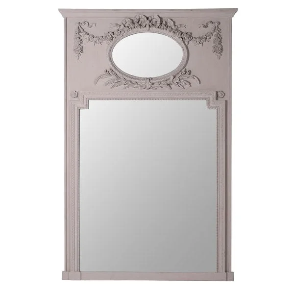 Herschel Antique Taupe Wall Mirror