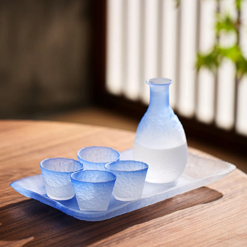 4 pcs Cup / Tray / Pitcher