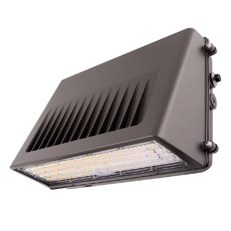 Full Cutoff LED Wall Pack - 90W/63W/45W Selectable - 14,900 Lumens - 3 CCT Selectable - 120-277V - 320W Equal