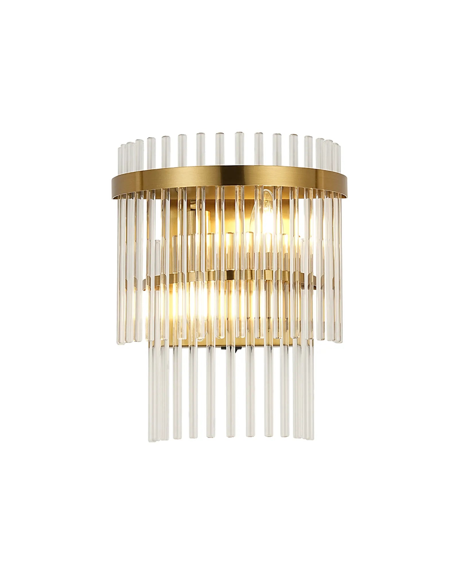 Colmar 2Lt Crystal Wall Light - Various Colours