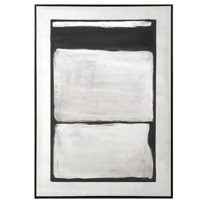 Mono Abstract Art Canvas