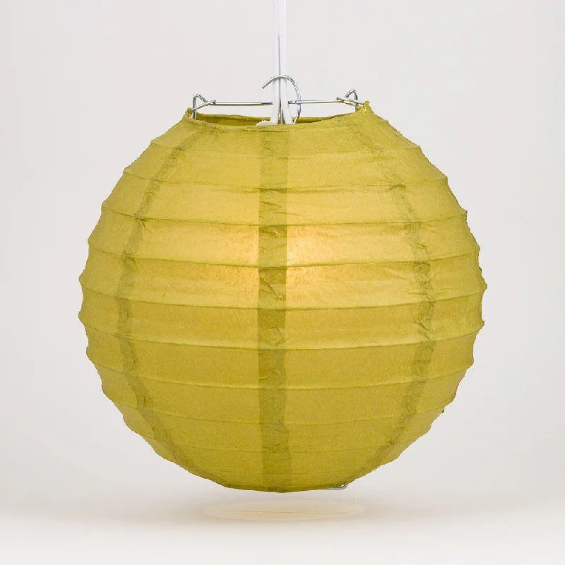 CSA certified Edison light bulbs28" Pear Jumbo Round Paper Lantern, Even Ribbing, Chinese Hanging Wedding & Party Decoration