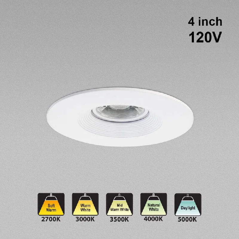 4 inch Dimmable Gimbal Adjustable Recessed LED Downlight / Ceiling Lights EW34CG