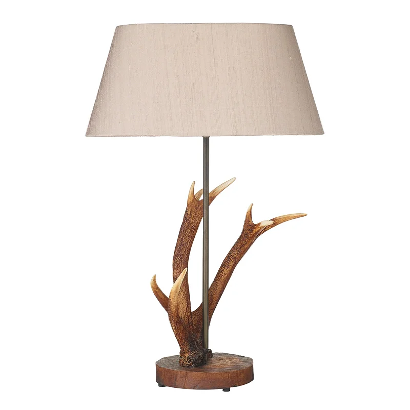 Antler Small Table Lamp Base Only E27