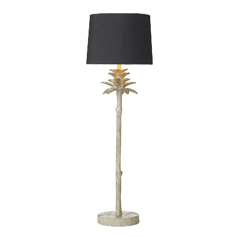 Cabana Table Lamp Cream Gold Base Only B22