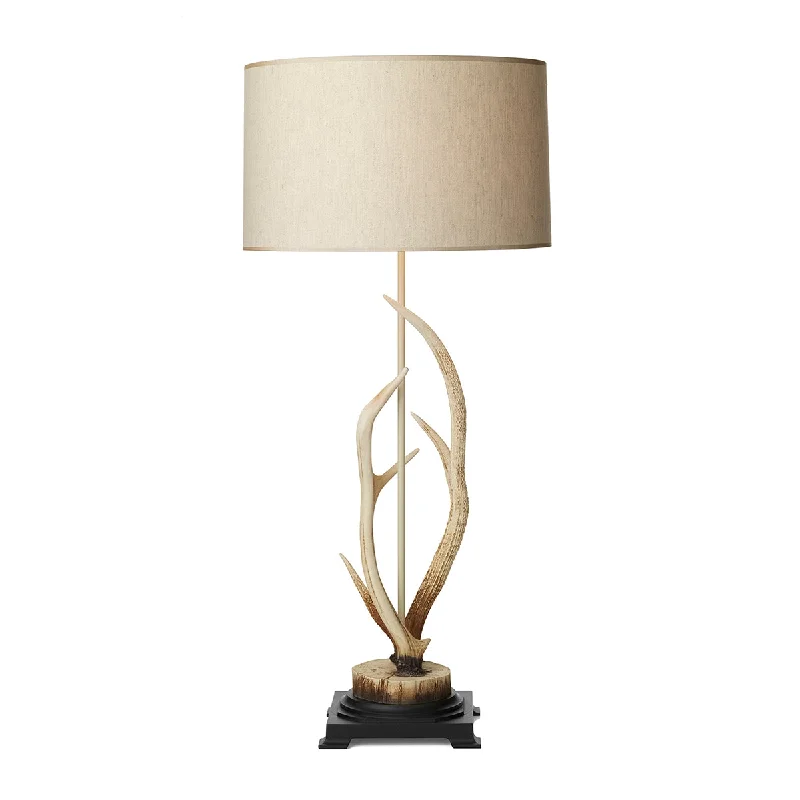 Antler Table Lamp Complete With Shade B22