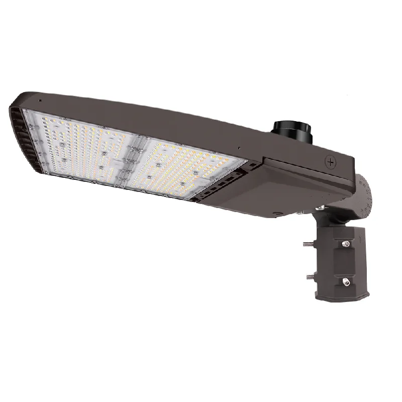 Vela III LED Parking Lot Light - 310W/280W/260W/240W Selectable - 3 CCT - 277-480V - Up to 46,600 Lumens - Type III - 1000W Equal