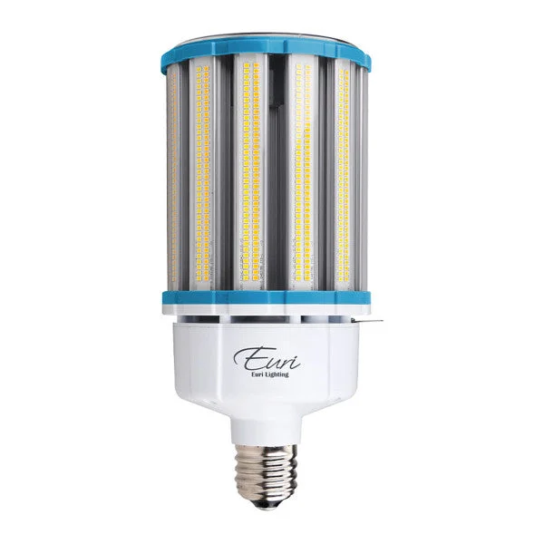 Euri Lighting LED Corn Bulb - Up to 16,440 Lumens - 120W/100W/80W Selectable - 30K/40K/50K Tunable - 100-277V - 400W Equal