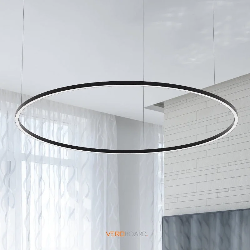 Round Aluminum LED Channel for LED Strips 127cm (50in) VBD-CH-RH3