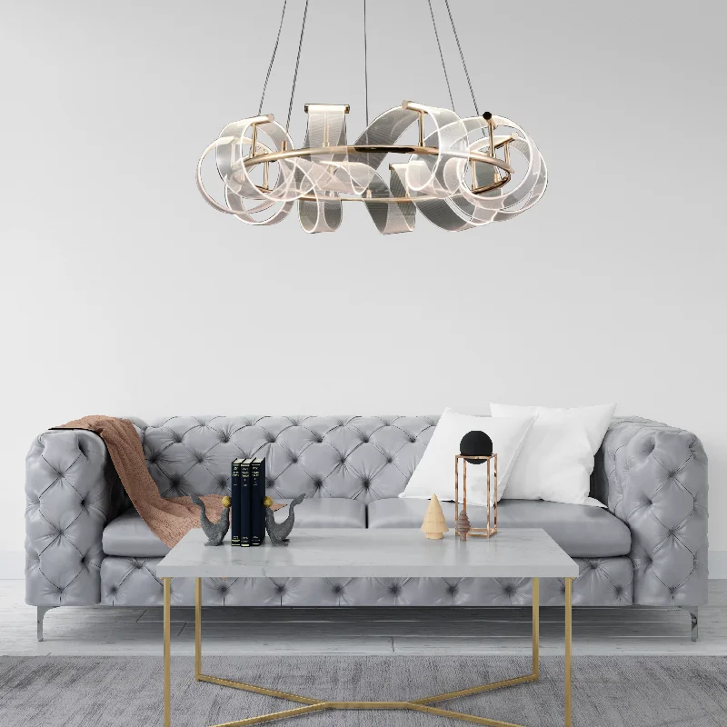 Modern Crystal Chandeliers for Contemporary HomesCelestial Spheres Luminaire Chandelier | Ivanka lumiere