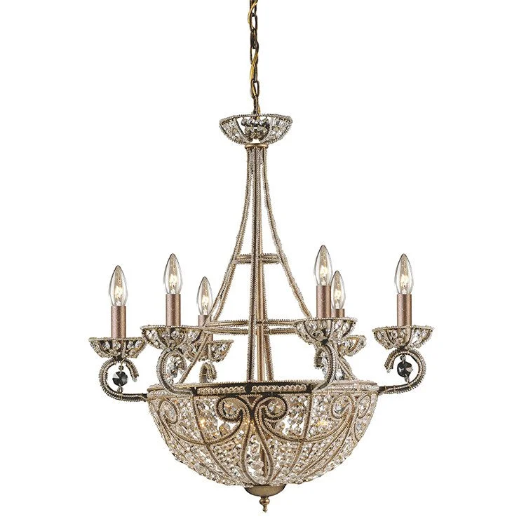 Chandeliers with Candle - Style Bulbs for a Classic AestheticElizabethan Ten-Light Two-Tier Chandelier