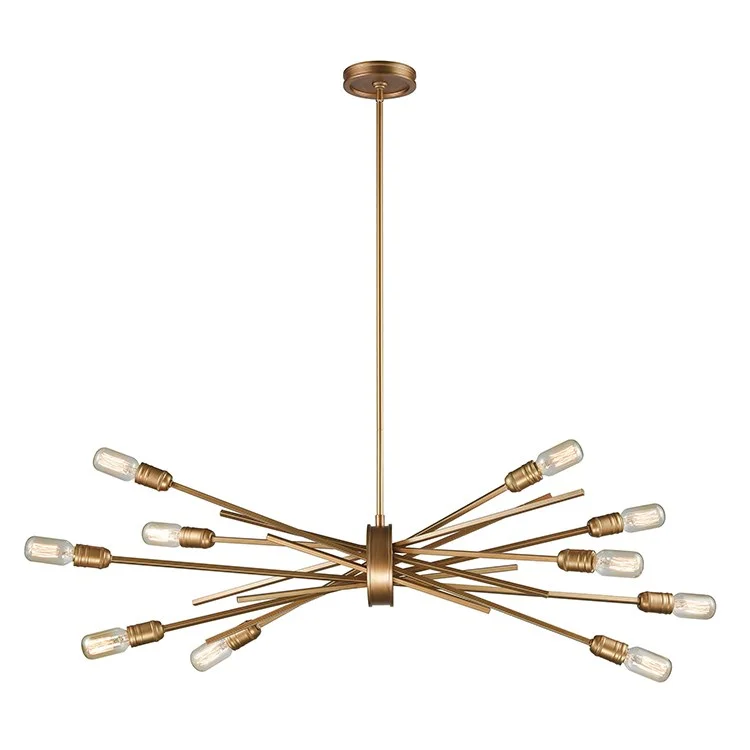 Chandeliers with Pendant Lights for a Stylish LookXenia Ten-Light Chandelier