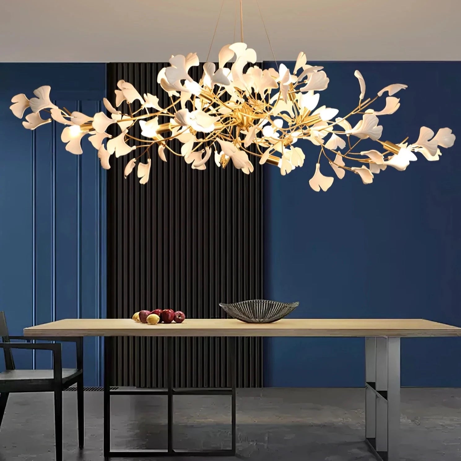 Chandeliers with Candle - Style Bulbs for a Classic AestheticGingko Chandelier | Ivanka Lumiere