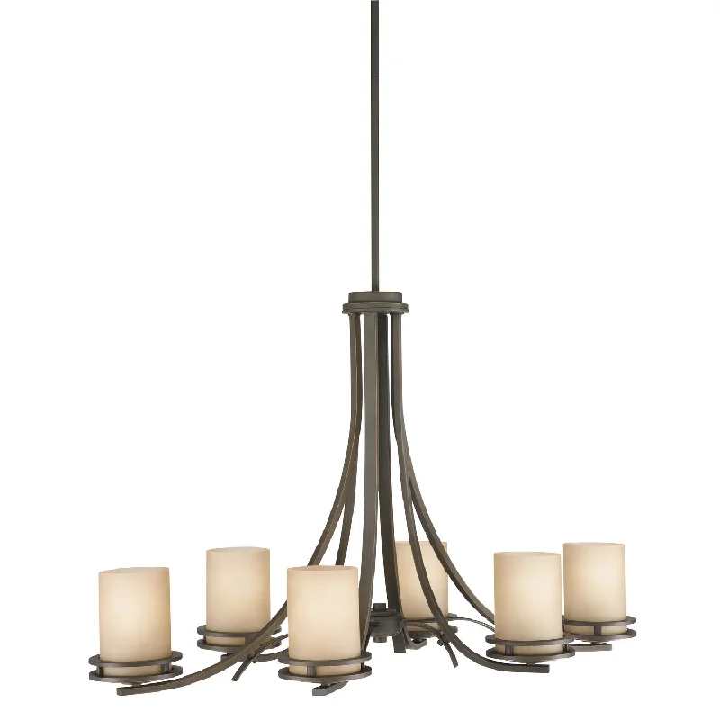 Chandeliers with Frosted Glass for a Softer Light DiffusionHendrik Chandelier