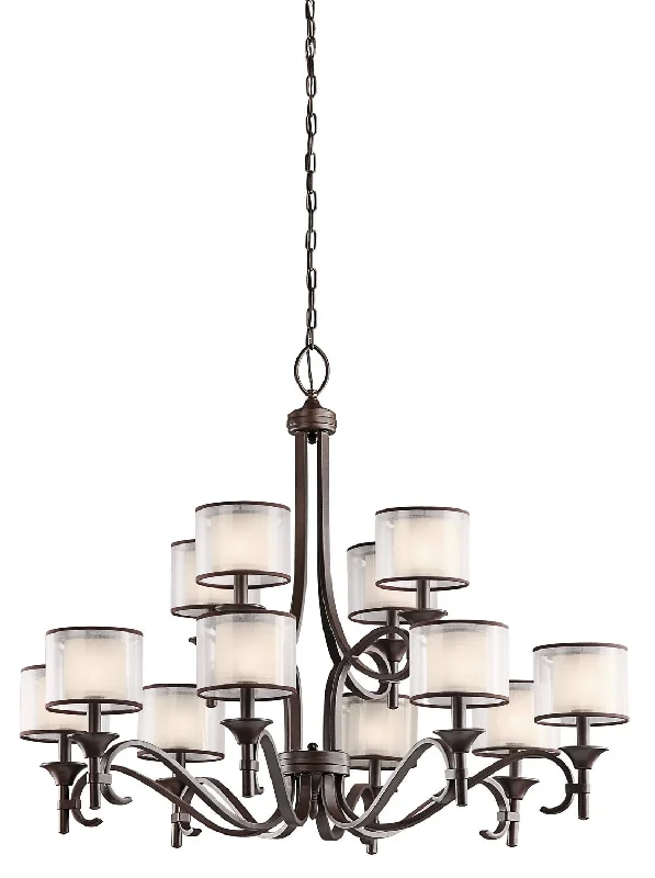 Chandeliers with Adjustable Height for Custom InstallationLacey Chandelier