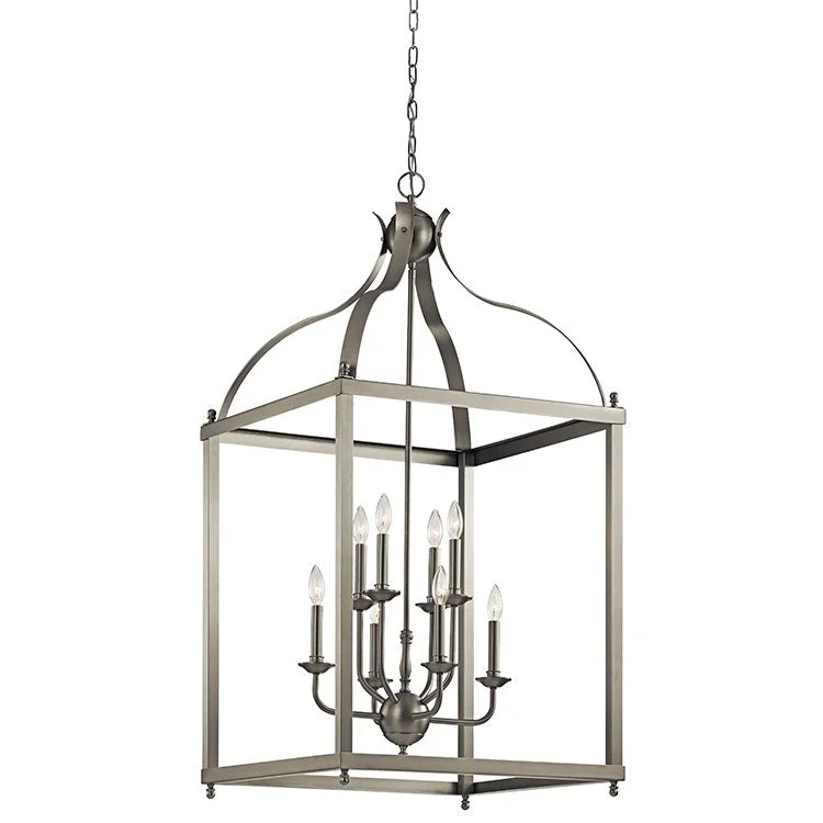 Mid - Century Modern Chandeliers for Vintage AppealLarkin Eight-Light Foyer Chandelier