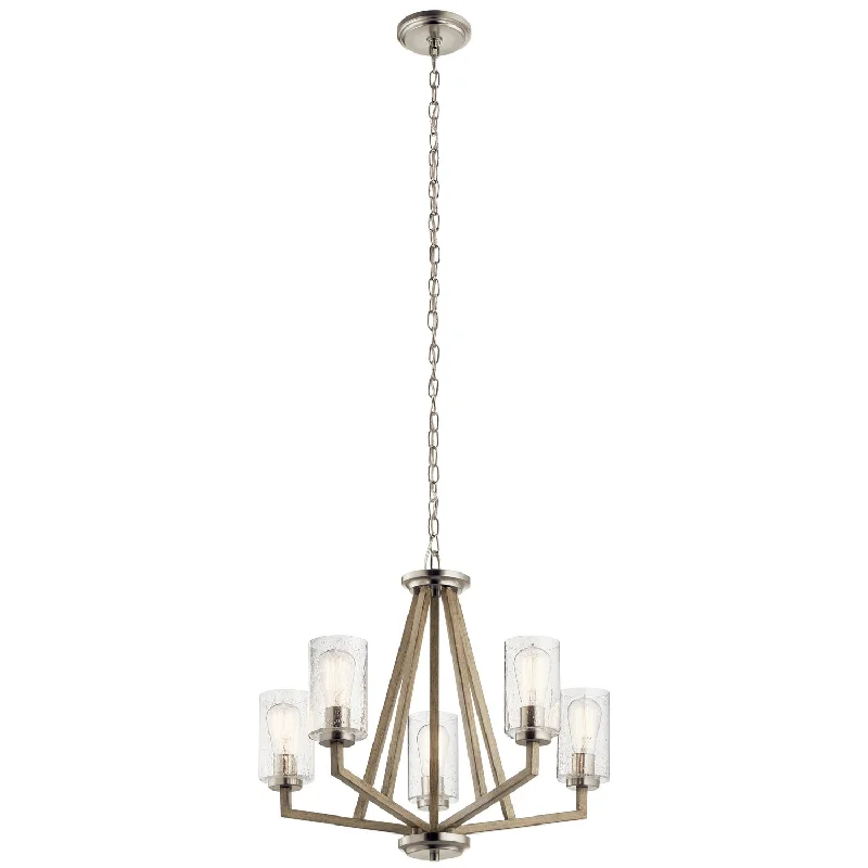 Chandeliers with Metal Frames in Silver FinishDeryn Chandelier