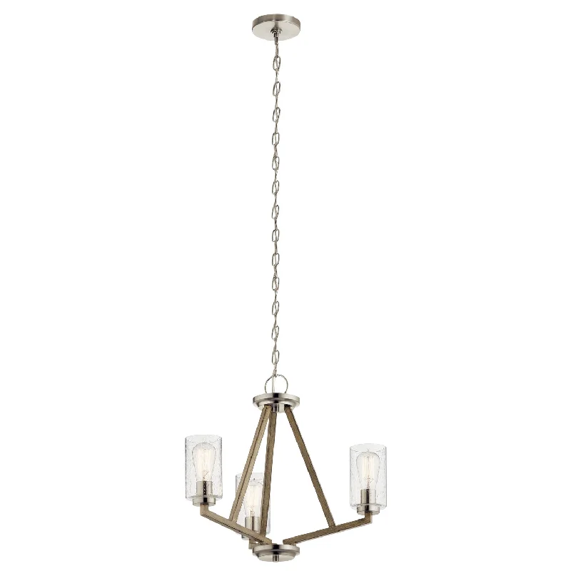 Chandeliers with Metal Frames in Bronze FinishDeryn Pendant