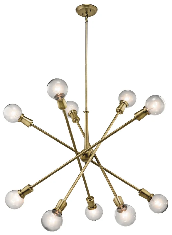 Chandeliers with Adjustable Arms for Directional LightingArmstrong Chandelier