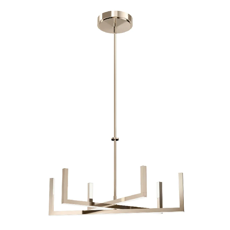 Chandeliers with Adjustable Height for Custom InstallationPriam LED Chandelier