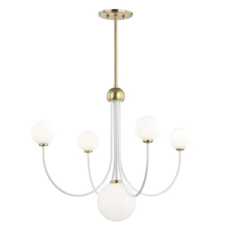 Chandeliers with Murano Glass for a High - End Artistic TouchCoco Five-Light LED Chandelier