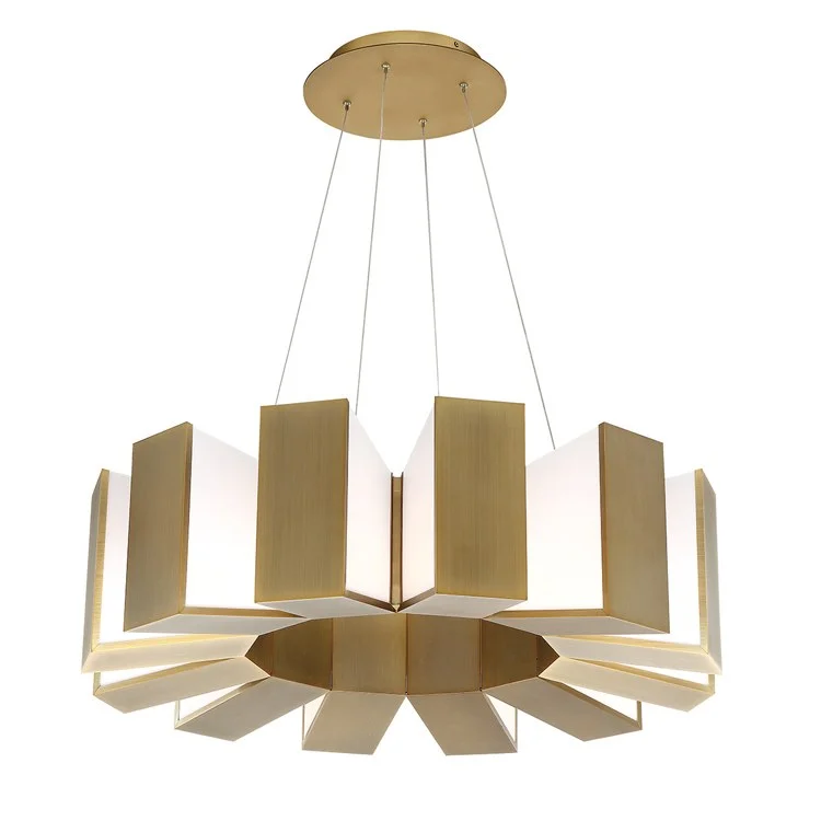 Chandeliers with Pendant Lights for a Stylish LookChronos Twelve-Light 34" LED Pendant 3000K