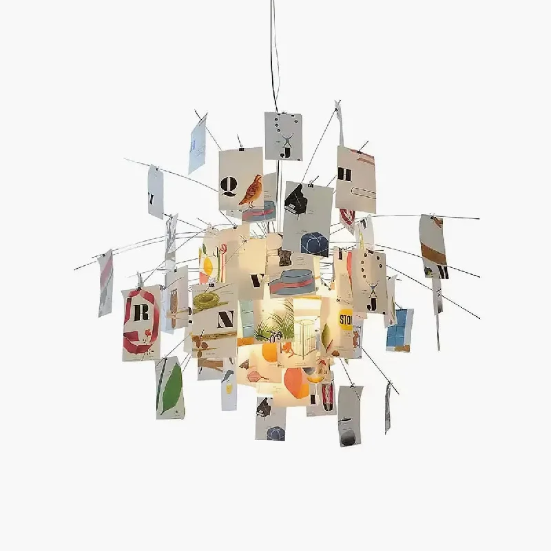 Chandeliers with Multiple Lights for Maximum IlluminationPaper Chandelier