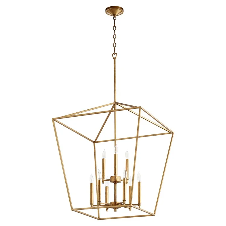 Large Chandeliers for Grand Halls and FoyersGabriel Nine-Light Two-Tier Foyer Pendant