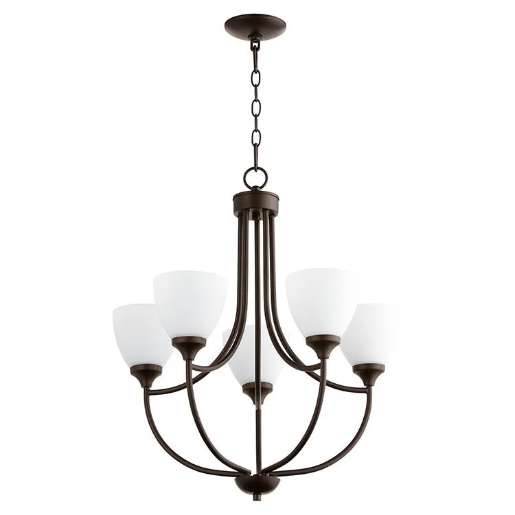 Chandeliers with Adjustable Arms for Directional LightingEnclave Five-Light Chandelier