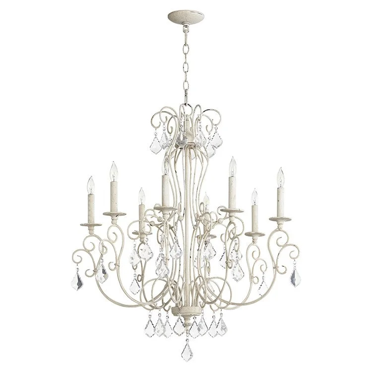 Bohemian - Style Beaded Chandeliers for Eclectic DecorAriel Eight-Light Chandelier