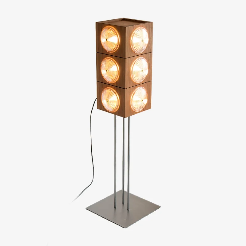 Bohemian Inspired Floor Lamp for Eclectic Home DecorCinematic Lightbox Camera Floor Lamp