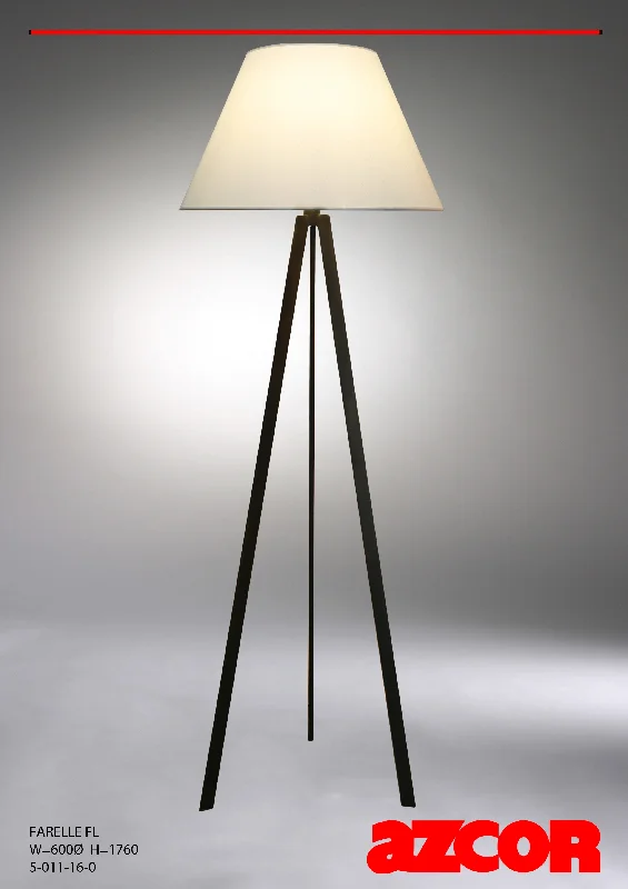 Industrial Style Floor Lamp with Exposed Bulbs for Loft ApartmentsFarelle Floor Lamp