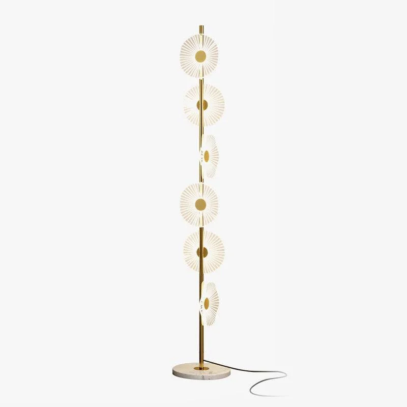  Way Switch Floor Lamp for Multiple Light Intensity LevelsFloating Raindrop Floor Lamp