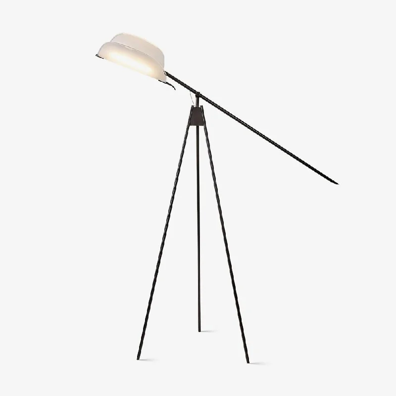 USB Charging Port Floor Lamp for Convenient Device ChargingHeart Wing Tripod Floor Lamp