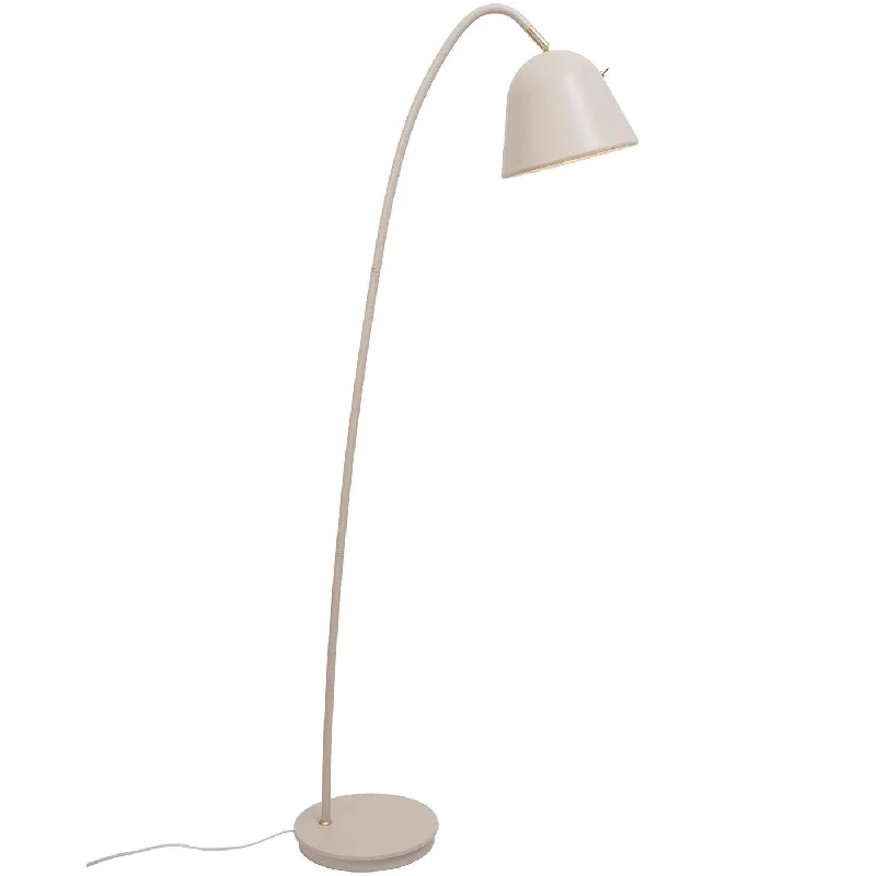 Glass Floor Lamp with Frosted Shades for Soft Diffused LightFLEUR floor lamp beige