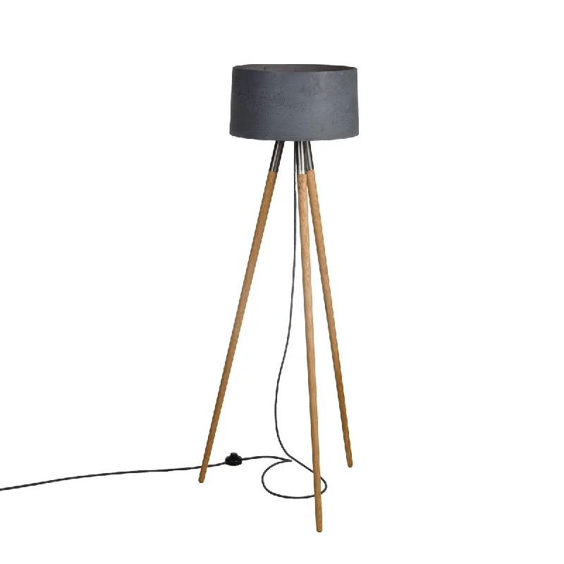 Modern Minimalist Floor Lamp for Contemporary Living RoomsMALTA FLOOR concrete floor lamp